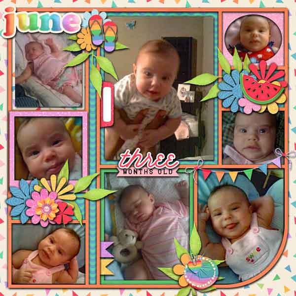 Baby Kate 3 Months