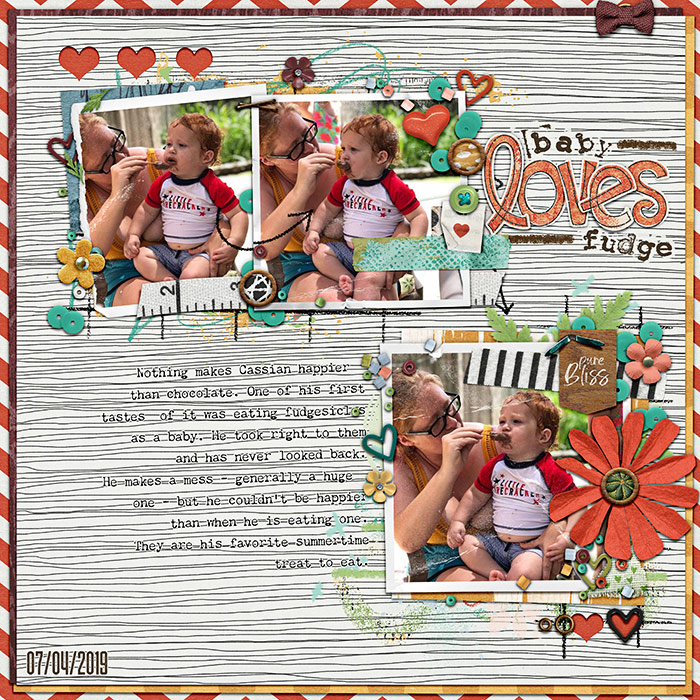 baby loves fudge