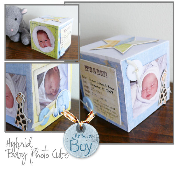 Baby Photo Cube