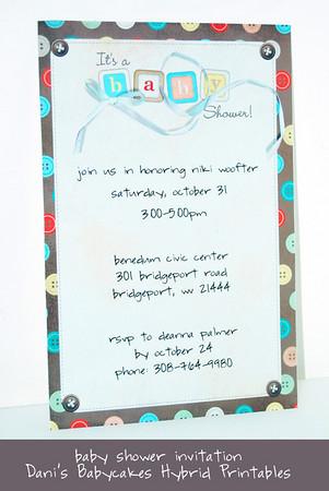 Baby Shower Invitation
