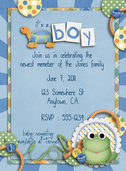 Baby Shower Invite