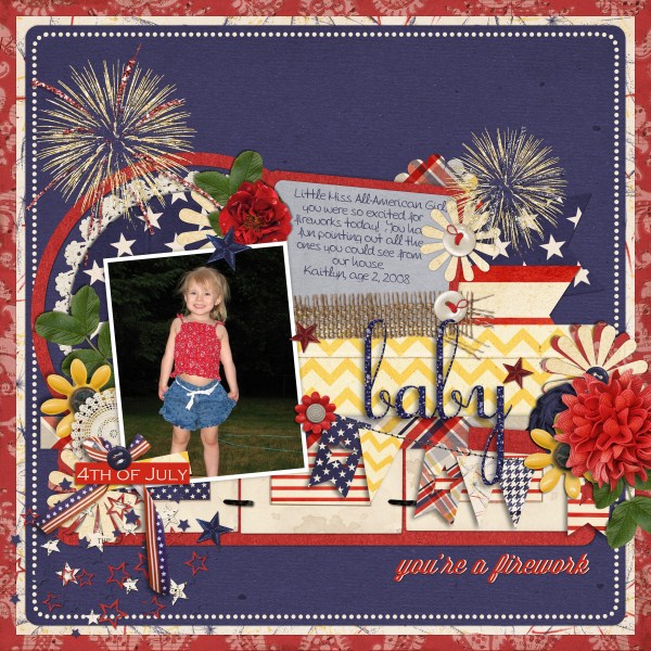 Baby, you're a firework