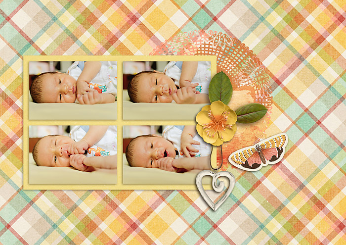 Babybook 2 - playing with hand