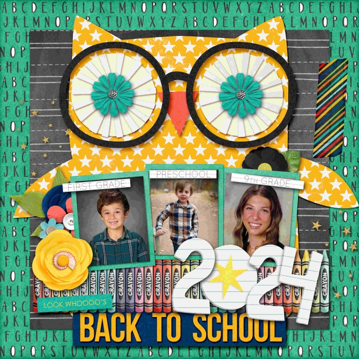 Back to School 2024 (Altered Template)