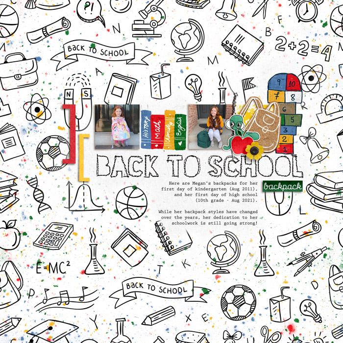 back to school backpack