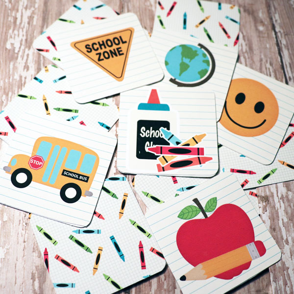 Back To School Memory Game