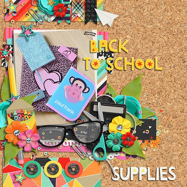 Back to school supplies