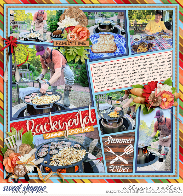 Backyard cookout