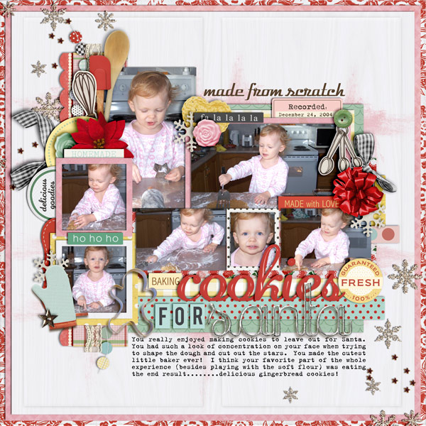Baking Cookies for Santa