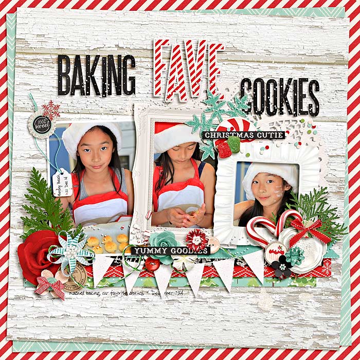 baking cookies