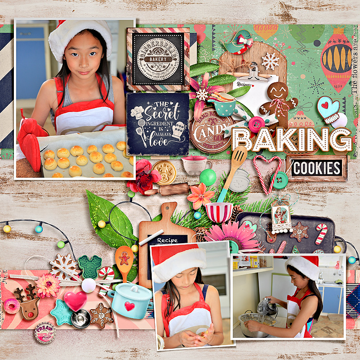 baking cookies