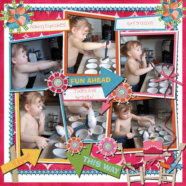 Baking cupcakes!
