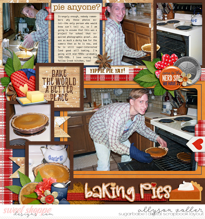 Baking Pies right