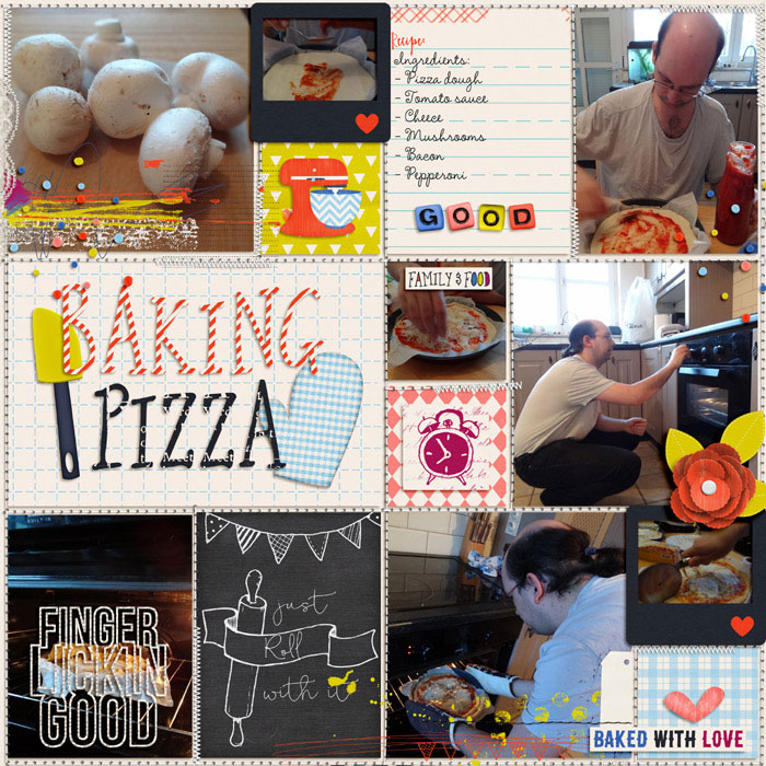 Baking Pizza