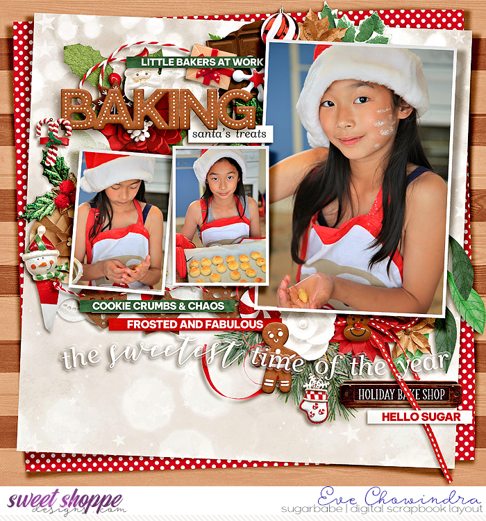 baking santa's treat