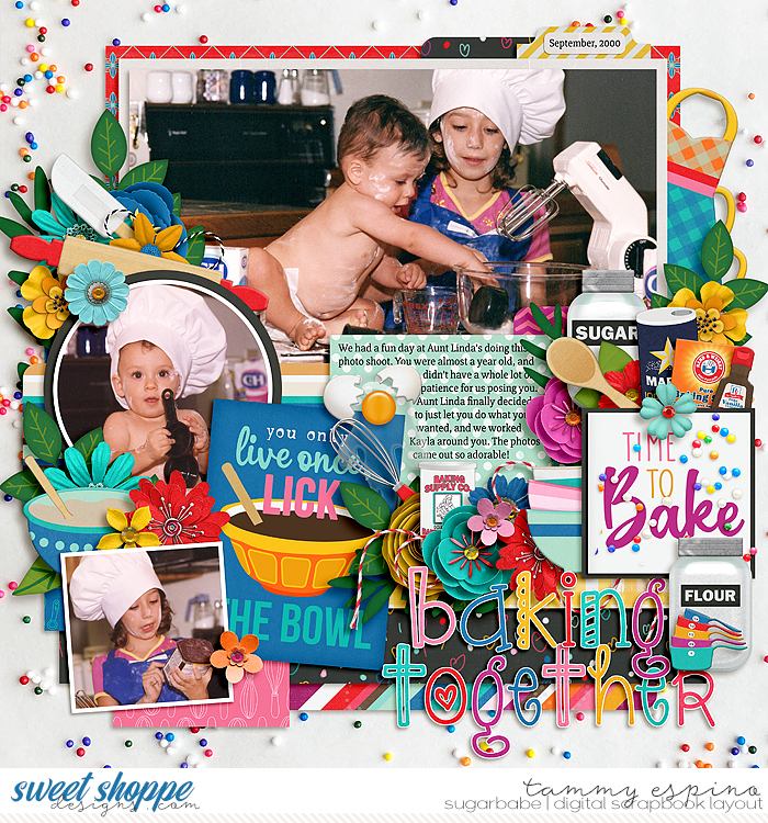 baking together