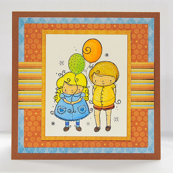 Baloon Birthday Card