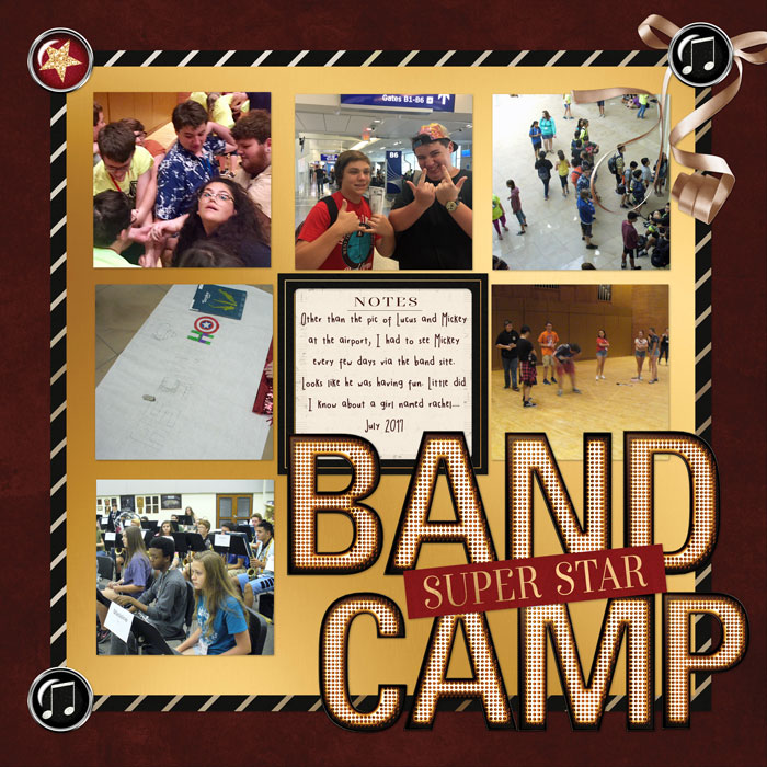 Band Camp Superstar July 2017