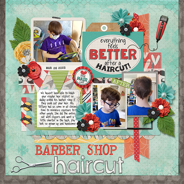 barber shop haircut