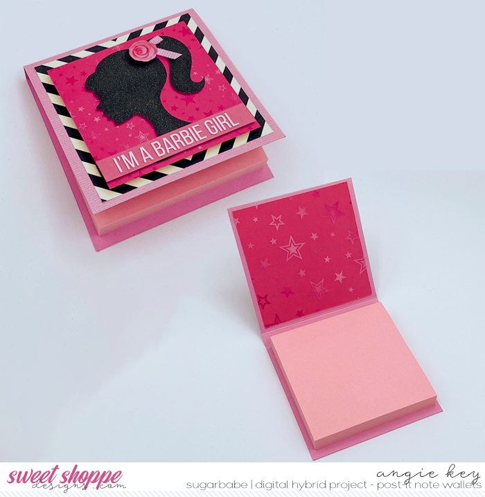 Barbie Girl Post-It Wallet