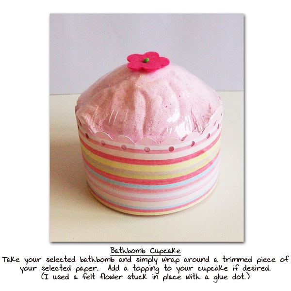 Bathbomb Cupcake