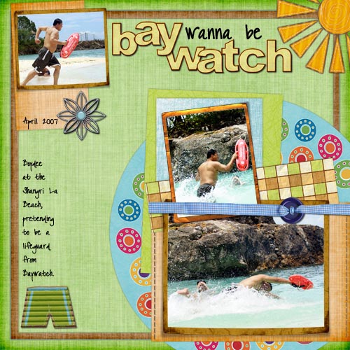 Baywatch Wanna Be