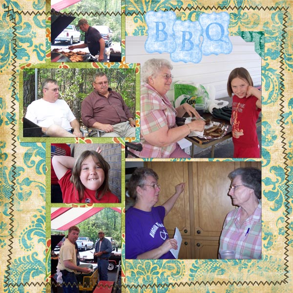 BBQ dinner at Church 2