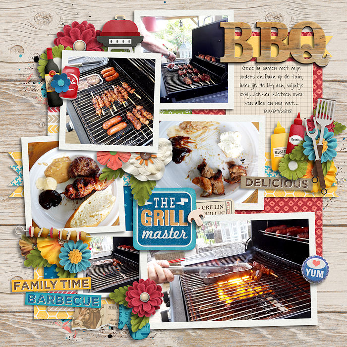 BBQ with family