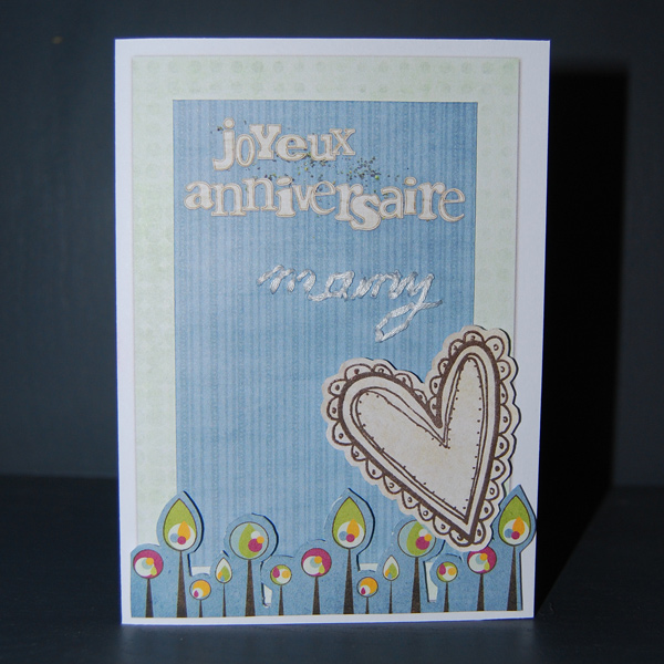 B'day card for Mamy
