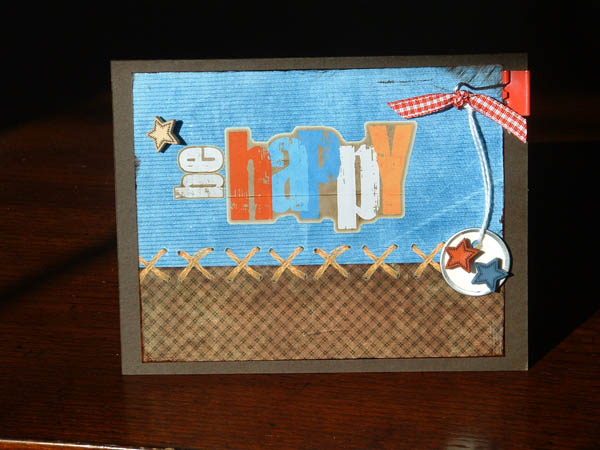 Be Happy card