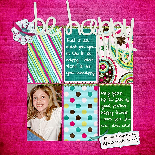 be happy