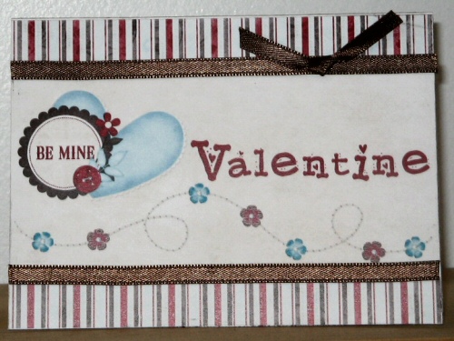 Be Mine Valentine card