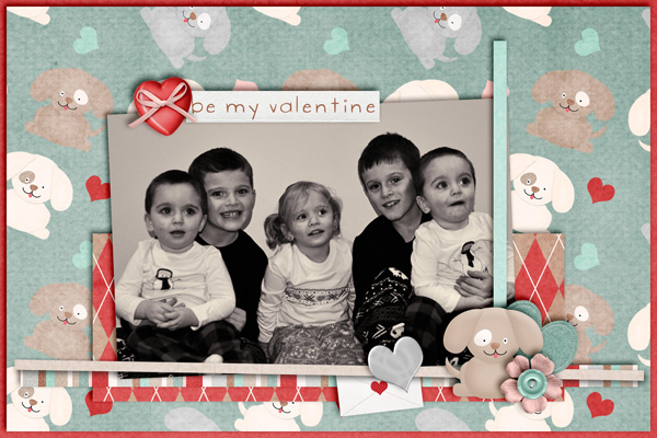 Be My Valentine Card