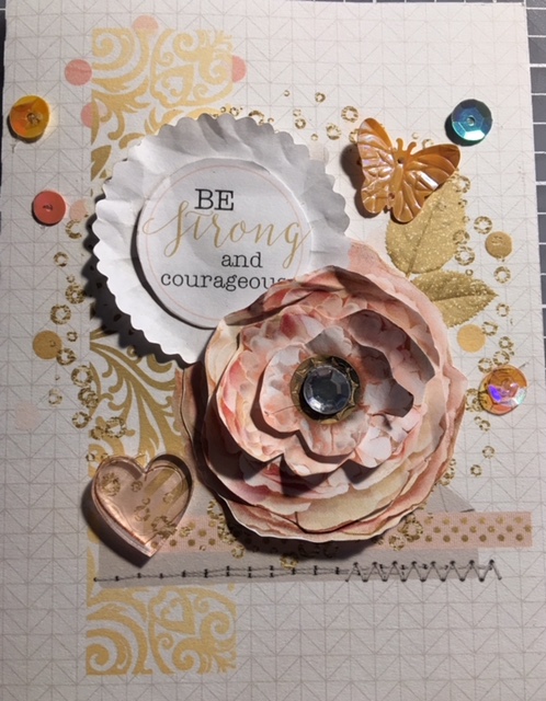 Be strong card