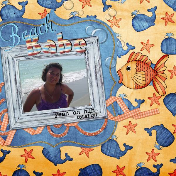 beach babe lol
