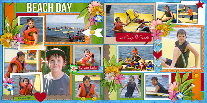 Beach Day at Camp Woods