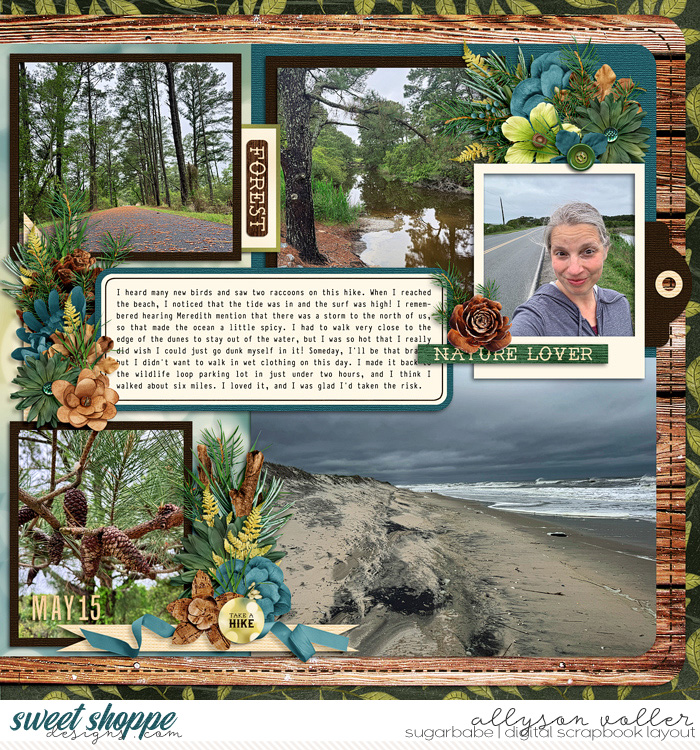 Beach hike right