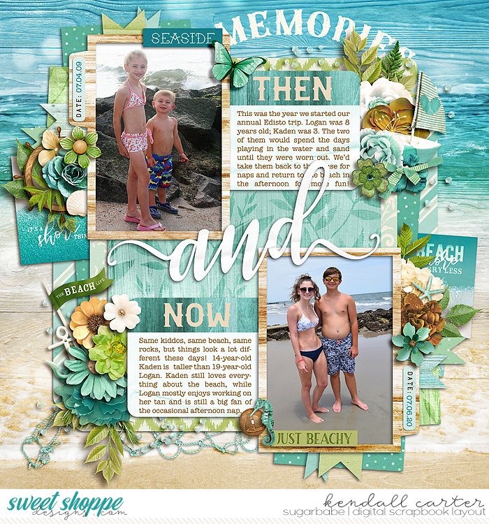Beach Memories: Then and Now