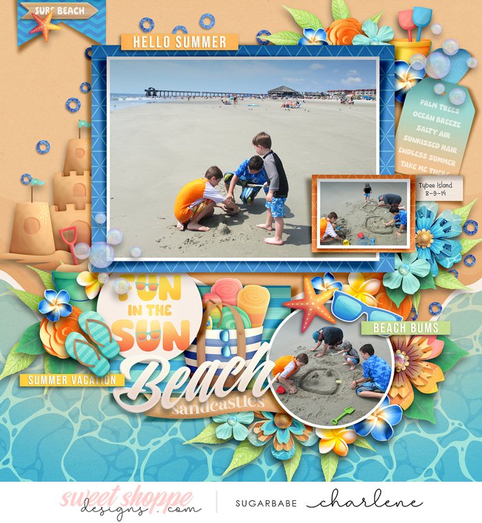 Beach Sandcastles