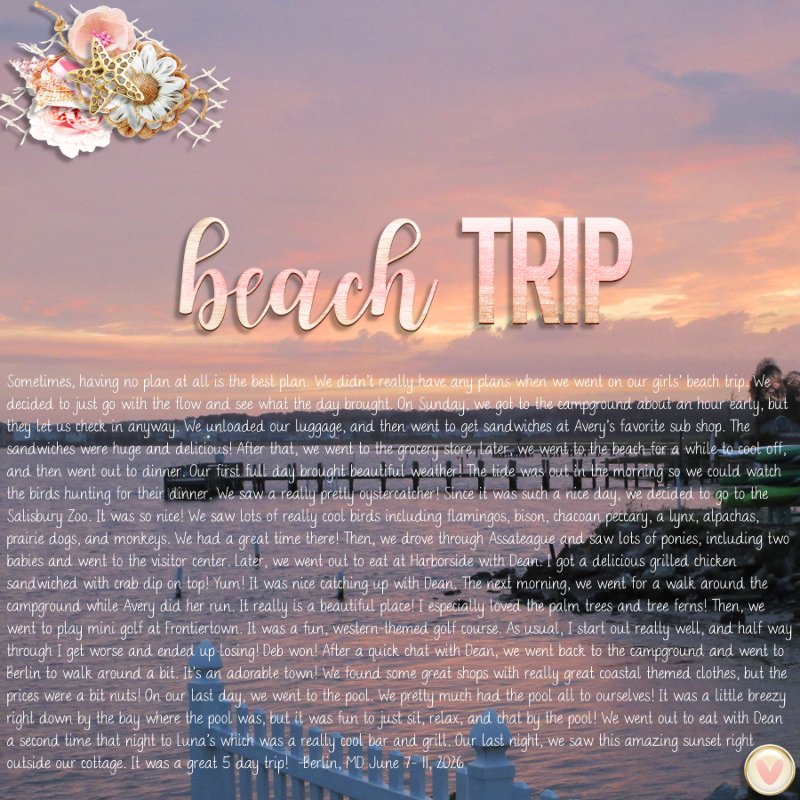 beach trip