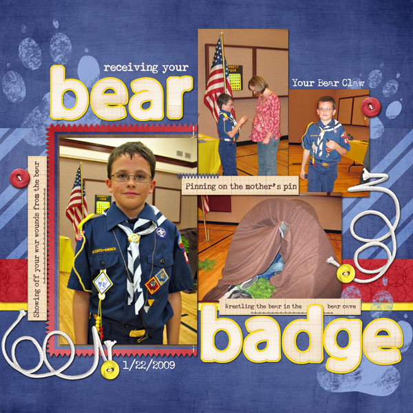 Bear Badge