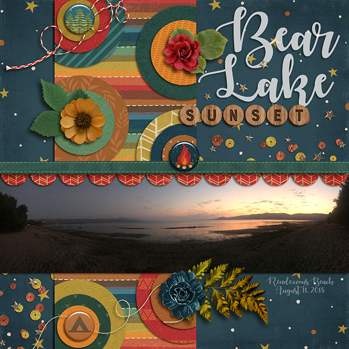 Bear Lake SunsetScrap Your Stories- Wilderness