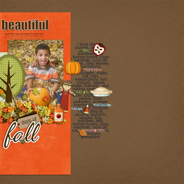 Beautiful days of fall