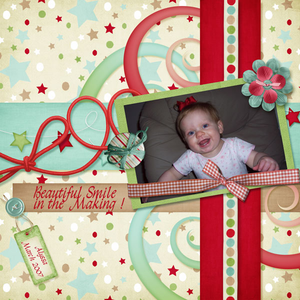 Beautiful Smile in the Making