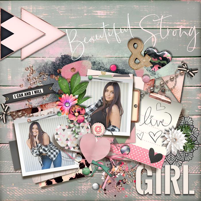 BEAUTIFUL STRONG GIRL