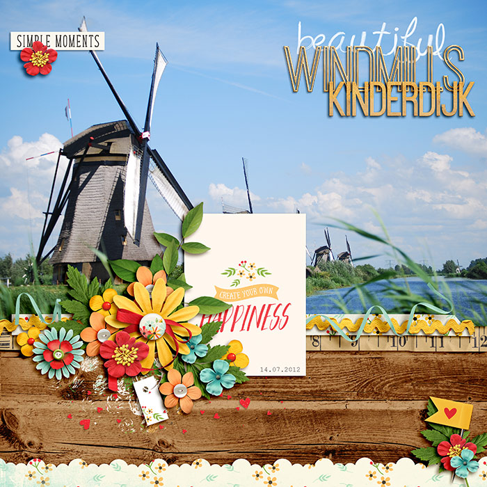 Beautiful Windmills Kinderdijk
