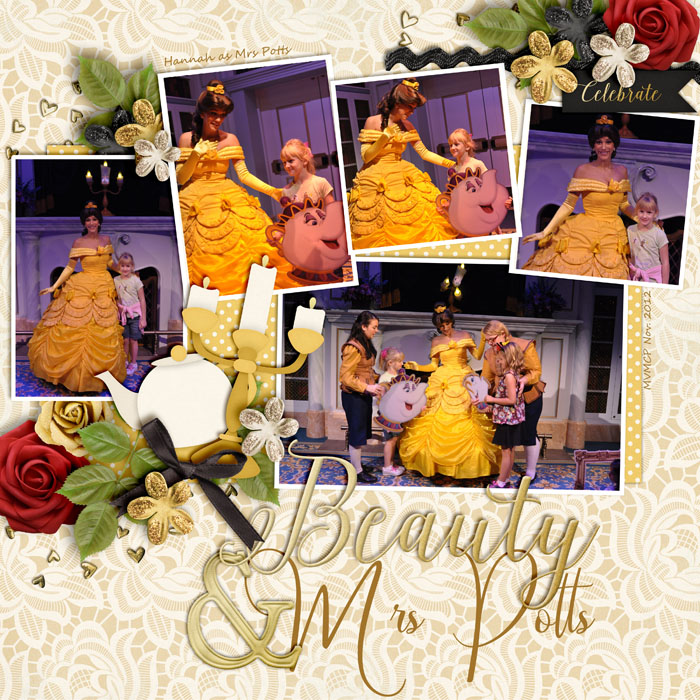 Beauty and  Mrs Potts