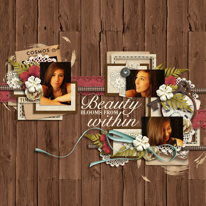 Beauty blooms