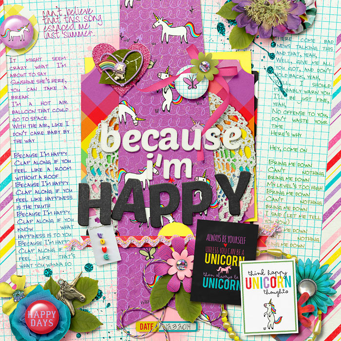 because i'm happy