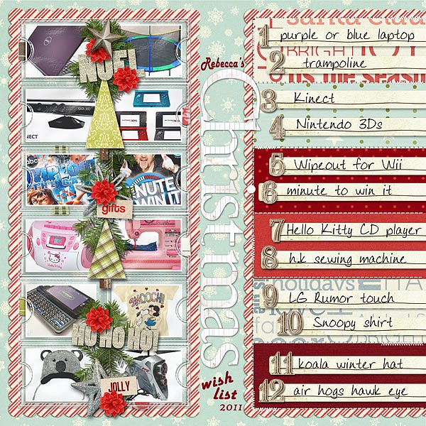 Becca's Christmas Wishlist 2011